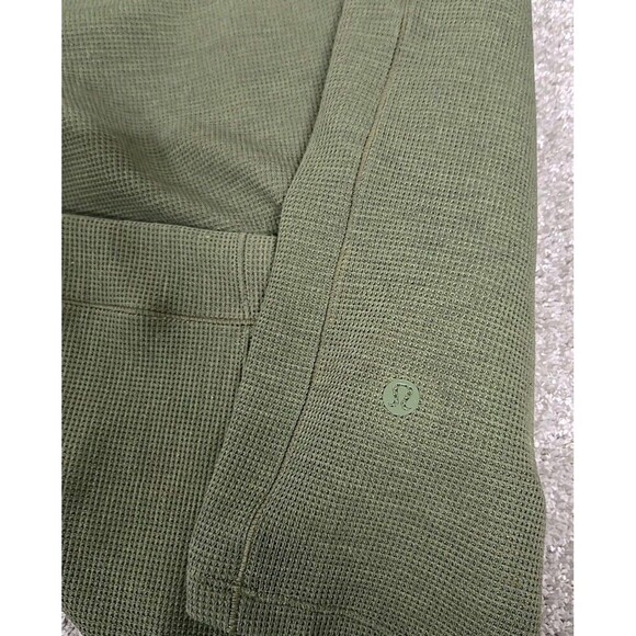 Lululemon Shift Stitch Hoodie Army Green Men's Size M - Picture 5 of 8
